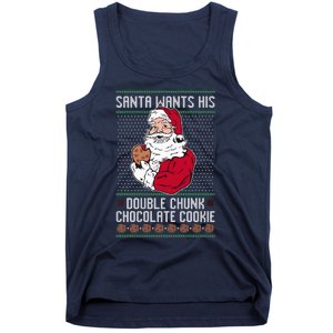 Double Chunk Chocolate Cookie Ugly Tank Top