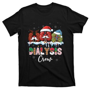 Dialysis Crew Christmas Lights Dialysis Nurse Xmas T-Shirt