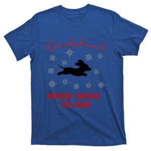 Dachshund Christmas Cute Doxie Xmas Weenie Dog Lover Gift T-Shirt