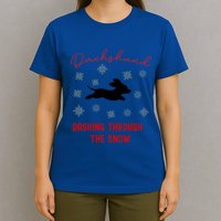 Dachshund Christmas Cute Doxie Xmas Weenie Dog Lover Gift T-Shirt
