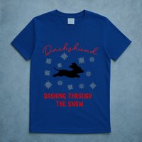 Dachshund Christmas Cute Doxie Xmas Weenie Dog Lover Gift T-Shirt