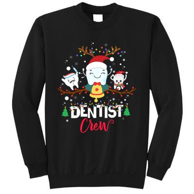 Dentist Christmas Crew Festive Holiday Apparel Sweatshirt