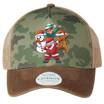 Dabbing Christmas Characters Holiday Legacy Tie Dye Trucker Hat