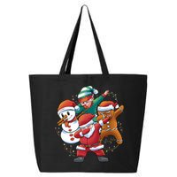 Dabbing Christmas Characters Holiday 25L Jumbo Tote