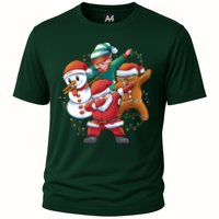 Dabbing Christmas Characters Holiday Cooling Performance Crew T-Shirt