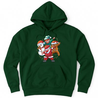 Dabbing Christmas Characters Holiday Hoodie