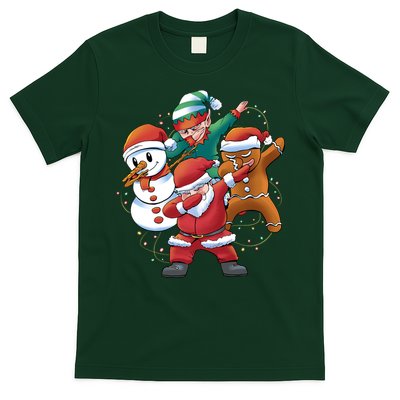 Dabbing Christmas Characters Holiday T-Shirt