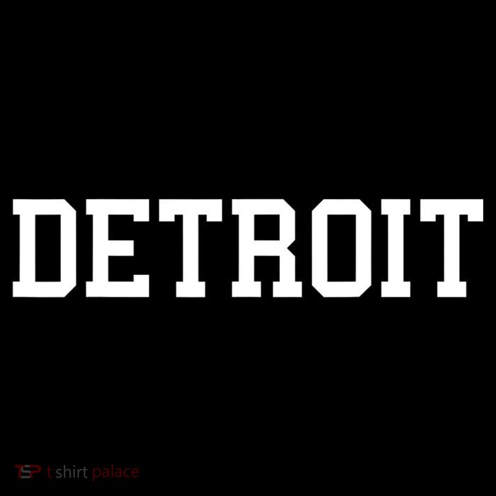 Detroit City Classic Retro Vintage Cool Michigan Women Men T-Shirt