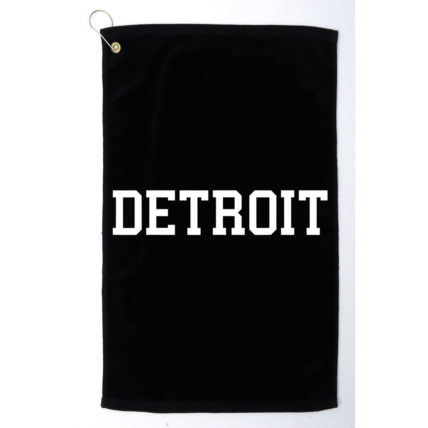 Detroit City Classic Retro Vintage Cool Michigan Women Men Golf Towel