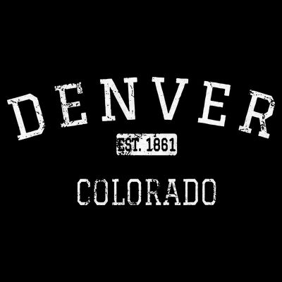 Denver Colorado CO Vintage T-Shirt