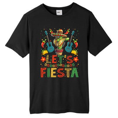 Dabbing Cactus Cinco De Mayo Mexican Tall Fusion ChromaSoft Performance T-Shirt