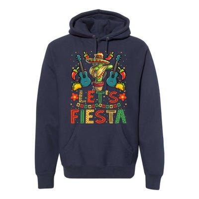 Dabbing Cactus Cinco De Mayo Mexican Premium Hoodie