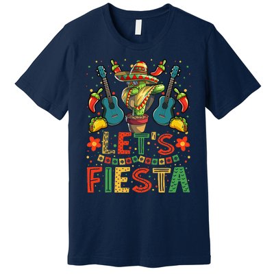 Dabbing Cactus Cinco De Mayo Mexican Premium T-Shirt