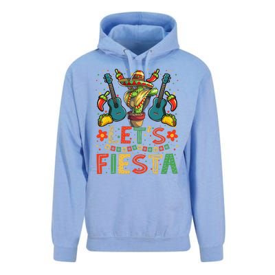 Dabbing Cactus Cinco De Mayo Mexican Unisex Surf Hoodie