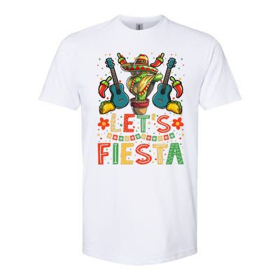 Dabbing Cactus Cinco De Mayo Mexican Softstyle CVC T-Shirt