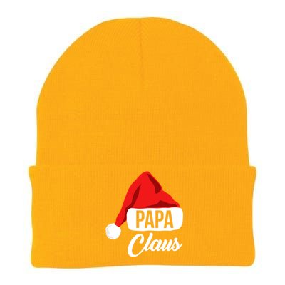 Dad Christmas Cool Gift Papa Claus Matching Family Christmas Gift Knit Cap Winter Beanie