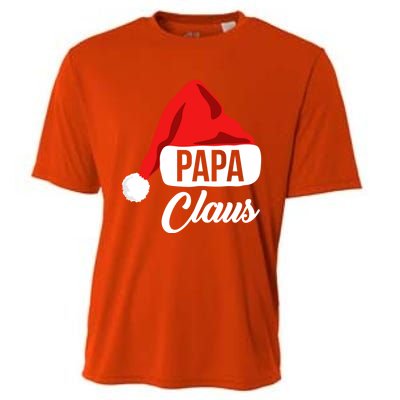 Dad Christmas Cool Gift Papa Claus Matching Family Christmas Gift Cooling Performance Crew T-Shirt