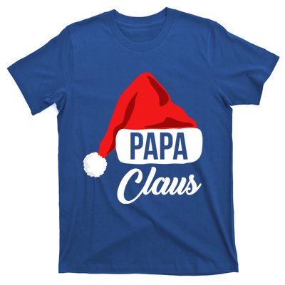 Dad Christmas Cool Gift Papa Claus Matching Family Christmas Gift T-Shirt