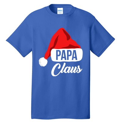 Dad Christmas Cool Gift Papa Claus Matching Family Christmas Gift Tall T-Shirt