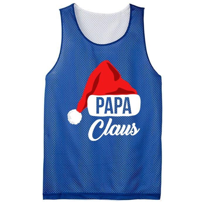 Dad Christmas Cool Gift Papa Claus Matching Family Christmas Gift Mesh Reversible Basketball Jersey Tank