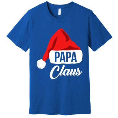 Dad Christmas Cool Gift Papa Claus Matching Family Christmas Gift Premium T-Shirt