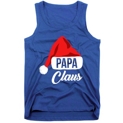 Dad Christmas Cool Gift Papa Claus Matching Family Christmas Gift Tank Top