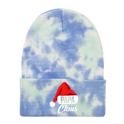 Dad Christmas Cool Gift Papa Claus Matching Family Christmas Gift Tie Dye 12in Knit Beanie