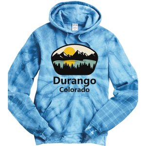 Durango Colorado City Co State Tourist Souvenir Travel Gift Tie Dye Hoodie