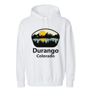 Durango Colorado City Co State Tourist Souvenir Travel Gift Garment-Dyed Fleece Hoodie