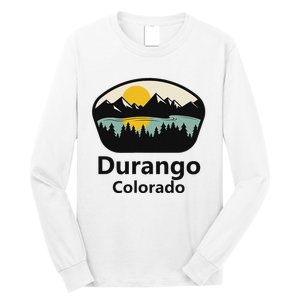 Durango Colorado City Co State Tourist Souvenir Travel Gift Long Sleeve Shirt