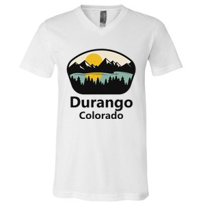 Durango Colorado City Co State Tourist Souvenir Travel Gift V-Neck T-Shirt