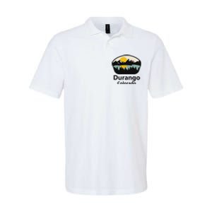 Durango Colorado City Co State Tourist Souvenir Travel Gift Softstyle Adult Sport Polo