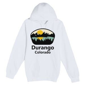 Durango Colorado City Co State Tourist Souvenir Travel Gift Premium Pullover Hoodie