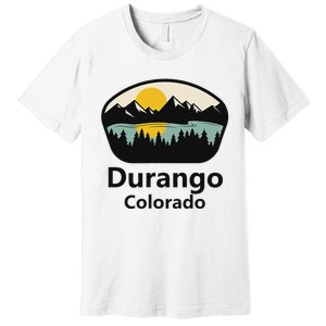 Durango Colorado City Co State Tourist Souvenir Travel Gift Premium T-Shirt