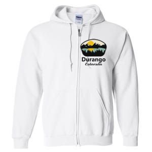 Durango Colorado City Co State Tourist Souvenir Travel Gift Full Zip Hoodie