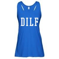 Dilf Crewneck Cool Gift Ladies Essential Flowy Tank