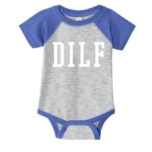 Dilf Crewneck Cool Gift Infant Baby Jersey Bodysuit