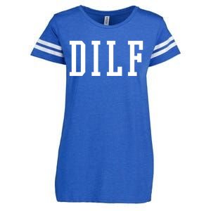 Dilf Crewneck Cool Gift Enza Ladies Jersey Football T-Shirt