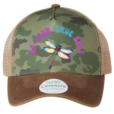 Dragonfly Cute Casual Watercolor Bright Legacy Tie Dye Trucker Hat