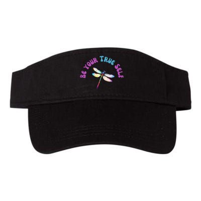 Dragonfly Cute Casual Watercolor Bright Valucap Bio-Washed Visor