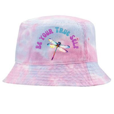 Dragonfly Cute Casual Watercolor Bright Tie-Dyed Bucket Hat