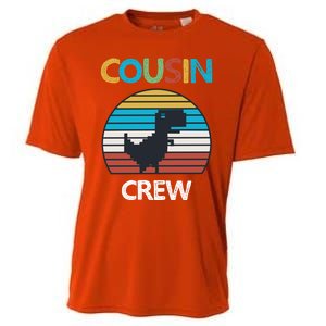 Dinosaur Cousin Crew Lover Squad Family Gift Cooling Performance Crew T-Shirt