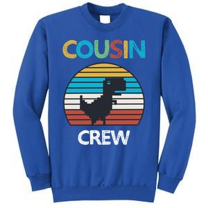 Dinosaur Cousin Crew Lover Squad Family Gift Sweatshirt