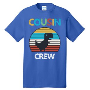 Dinosaur Cousin Crew Lover Squad Family Gift Tall T-Shirt