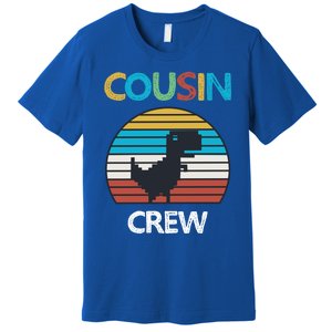 Dinosaur Cousin Crew Lover Squad Family Gift Premium T-Shirt