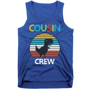 Dinosaur Cousin Crew Lover Squad Family Gift Tank Top