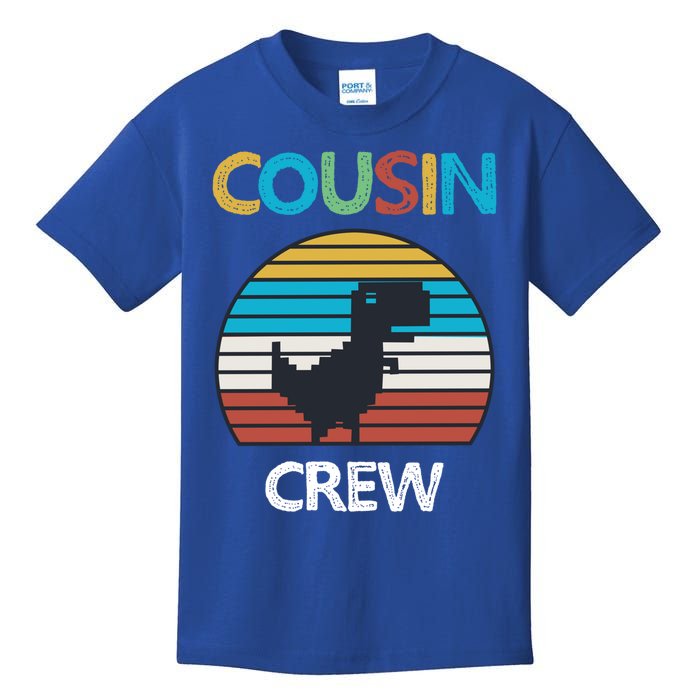 Dinosaur Cousin Crew Lover Squad Family Gift Kids T-Shirt