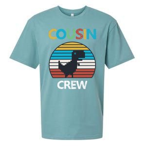 Dinosaur Cousin Crew Lover Squad Family Gift Sueded Cloud Jersey T-Shirt