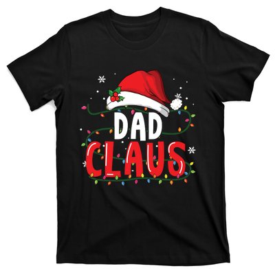 Dad Claus Christmas Famiy Matching Pajamas Team Santa T-Shirt