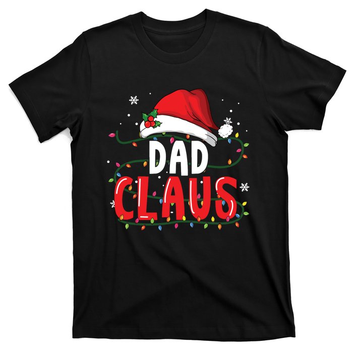 Dad Claus Christmas Famiy Matching Pajamas Team Santa T-Shirt